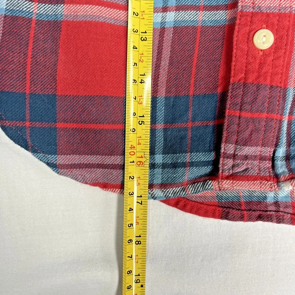 Ralph Lauren Plaid Button Down Size 3 3T Long Sleeve Shirt‎ Preppy Academia